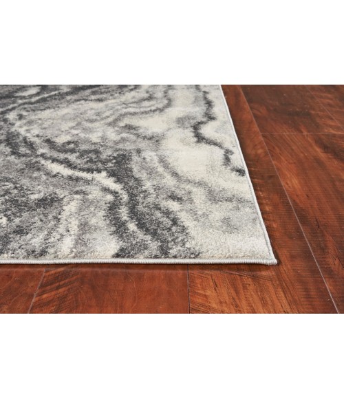 Kas Watercolors Wat6235 Area Rug Kas Watercolors 6235 Ivory/Grey Landscape 5' x 7'6"