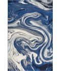 Kas Watercolors Wat6236 Area Rug Kas Watercolors 6236 Blue Palette 8'3" x10'2"
