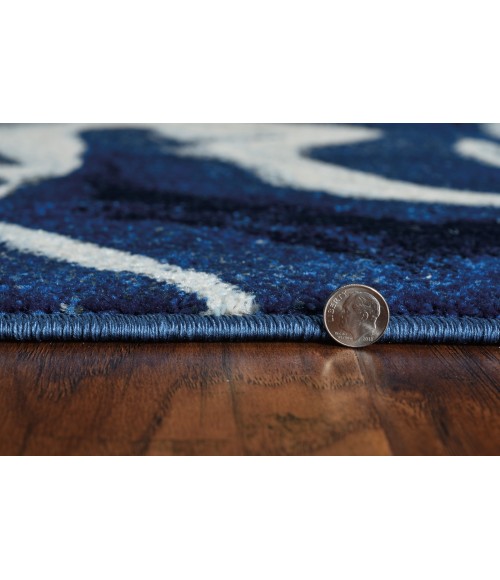 Kas Watercolors Wat6236 Area Rug Kas Watercolors 6236 Blue Palette 8'3" x10'2"
