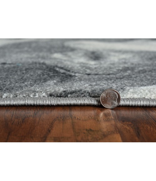 Kas Watercolors 6237 Grey Palette 3'3" x 4'11"