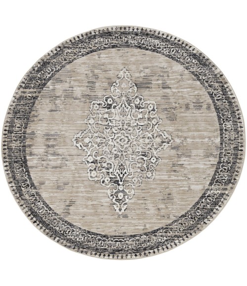 Kas Westerly Wes7650 Area Rug Kas Westerly 7650 Sand/Charcoal Ria Area Rug 8' x 10'