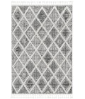 Kas Willow Wil1101 Area Rug Kas Willow 1101 Charcoal Diamonds Area Rug 8'9" x 13'