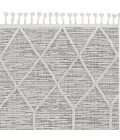 Kas Willow Wil1102 Area Rug Kas Willow 1102 Ivory Grey Honeycomb Area Rug 8'9" x 13'