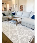 Kas Willow Wil1103 Area Rug Kas Willow 1103 Ivory Beige Boho Area Rug 7'10" x 10'10"