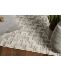 Kas Willow Wil1104 Area Rug Kas Willow 1104 Ivory Grey Geo Area Rug 7'10" x 10'10"