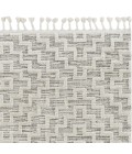Kas Willow Wil1104 Area Rug Kas Willow 1104 Ivory Grey Geo Area Rug 7'10" x 10'10"