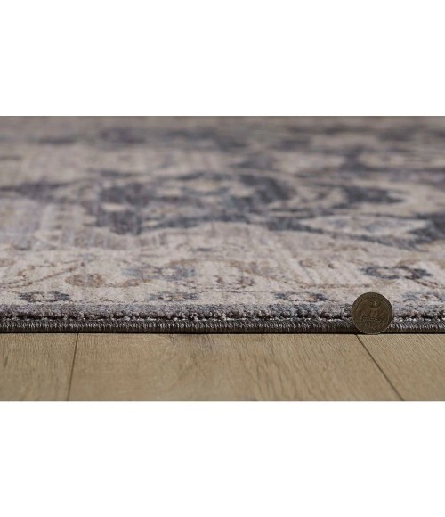 Kas Adele Ade8800 Area Rug Kas Adele 8800 Grey Ivory Sofia Area Rug