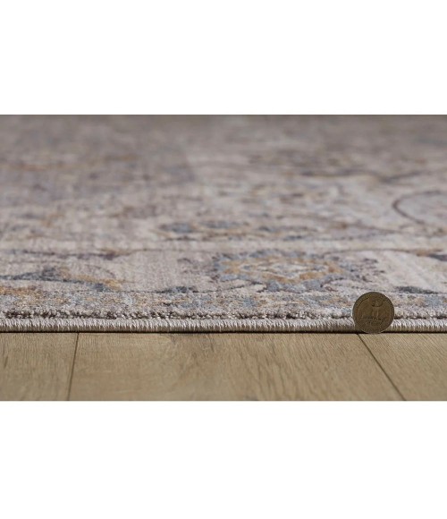 Kas Adele Ade8803 Area Rug Kas Adele 8803 Grey Beige Delaney Area Rug