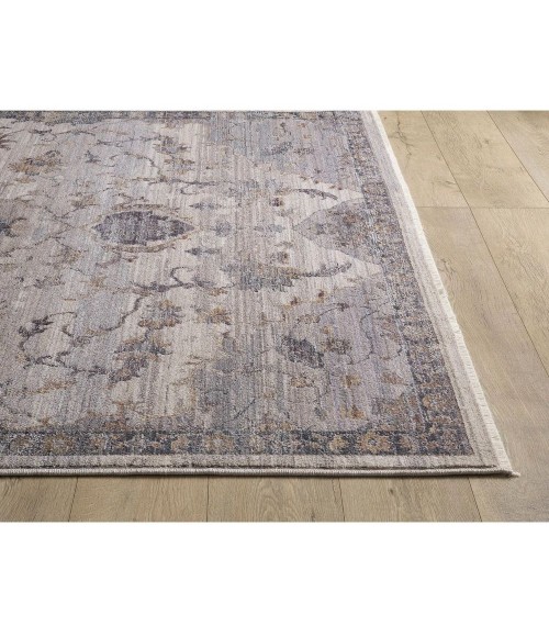 Kas Adele Ade8804 Area Rug Kas Adele 8804 Ivory Grey Courtney Area Rug