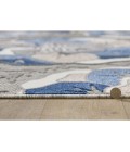 Kas Calla 6935 Grey/Blue Flora Area Rug