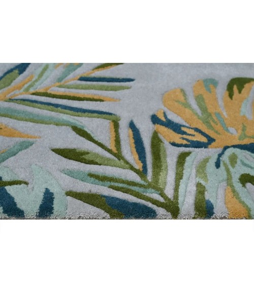 Kas Cove 3003 Grey/Green Tropics Area Rug