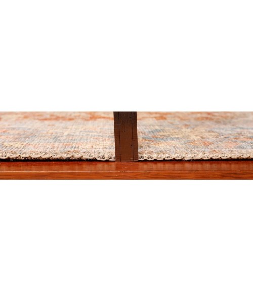 Kas London Lon4801 Area Rug Kas London 4801 Rust Blue Serena Area Rug