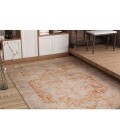Kas London Lon4801 Area Rug Kas London 4801 Rust Blue Serena Area Rug