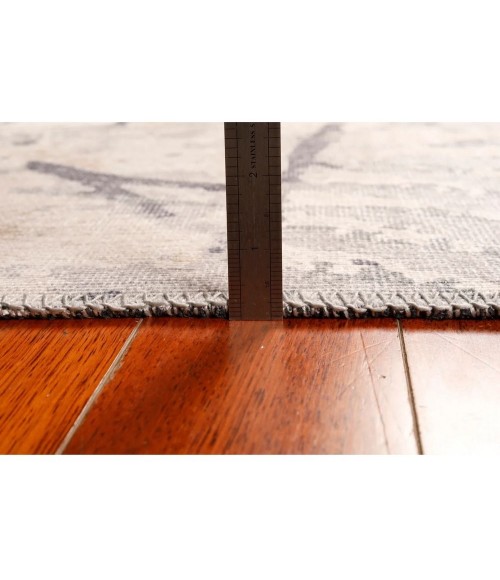 Kas London Lon4813 Area Rug Kas London 4813 Beige/Grey Foliage Area Rug