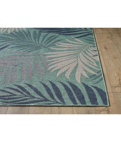 Kas Provo 5788 Aqua Palms Area Rug
