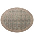 Angela Rose x Loloi Aubrey Aqua / Sand AUB-02 18 in. X 18 in. Sample Rug