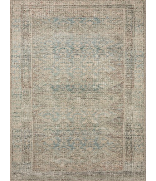 Angela Rose x Loloi Aubrey Jade / Natural AUB-03 10 ft. X 14 ft. Rectangle Rug