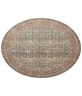 Angela Rose x Loloi Aubrey Ocean / Spice AUB-03 7 ft. 6 in. X 7 ft. 6 in. Round Rug
