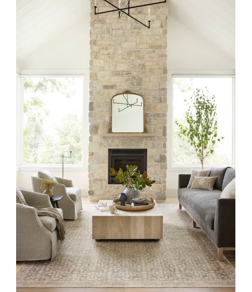 Angela Rose x Loloi Aubrey Sage / Bark AUB-04 5 ft. X 7 ft. Rectangle Rug