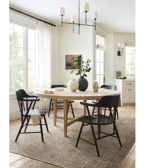 Angela Rose x Loloi Aubrey Sage / Bark AUB-04 5 ft. X 7 ft. Rectangle Rug