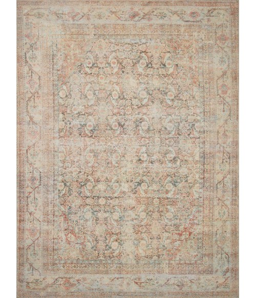 Loloi II Adrian ADR-01 Natural / Apricot 2'-6" x 12'-0" Area Rug