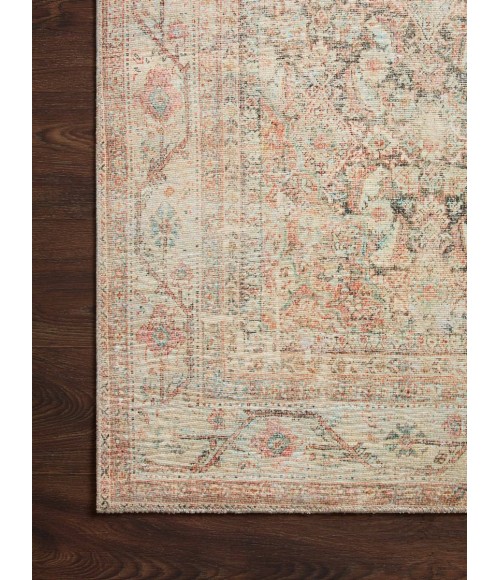 Loloi II Adrian ADR-01 Natural / Apricot 3'-6" x 5'-6" Area Rug