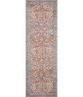 Loloi II Adrian ADR-02 Rust / Denim 2'-6" x 12'-0" Area Rug