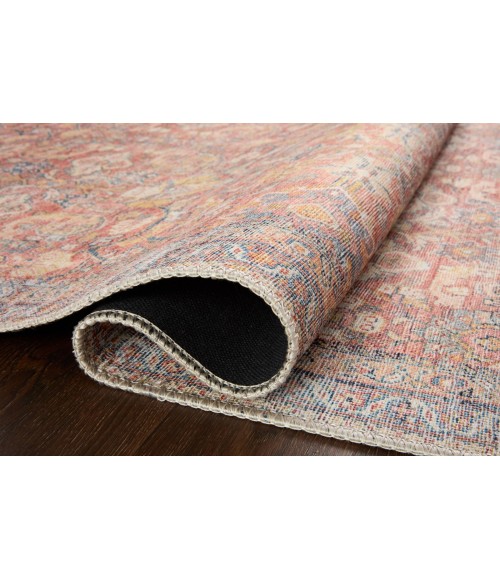 Loloi II Adrian ADR-02 Rust / Denim 2'-3" x 3'-9" Area Rug