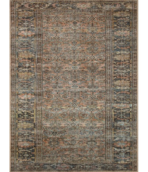 Loloi II Adrian ADR-03 Terracotta / Multi 3'-6" x 5'-6" Area Rug