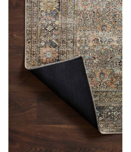 Loloi II Adrian ADR-03 Terracotta / Multi 3'-6" x 5'-6" Area Rug