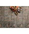 Loloi II Adrian ADR-03 Terracotta / Multi 18" x 18" Sample Area Rug