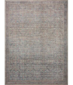 Loloi Adrian ADR-04 Denim / Multi Area Rug 18 in. X 18 in. Sample Rectangle