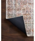 Loloi II Adrian ADR-05 Sunset / Charcoal 3'-6" x 5'-6" Area Rug