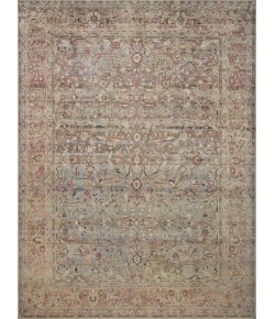 Loloi Adrian ADR-06 Ocean / Clay Area Rug 18 in. X 18 in. Sample Rectangle