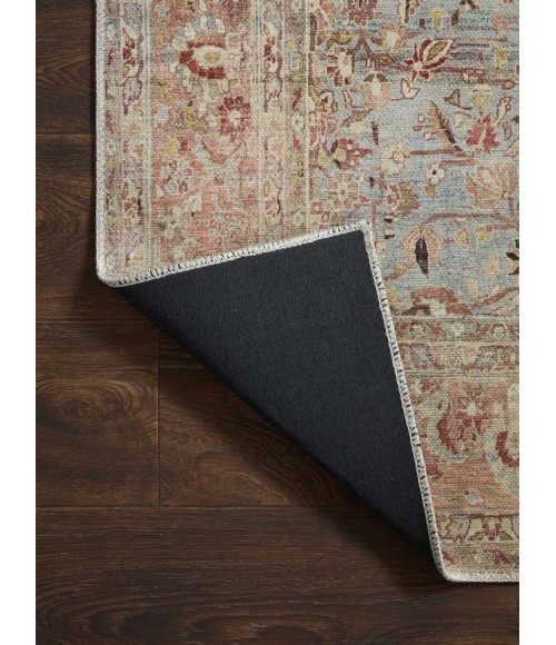 Adrian Area Rug Loloi II Adrian ADR-06 Ocean / Clay 2'-3" x 3'-9" Area Rug