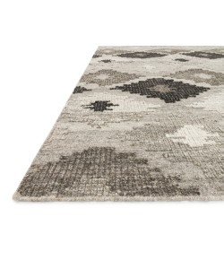 Loloi Akina AK-02 GREY / black Area Rug 3 ft. 6 in. X 5 ft. 6 in. Rectangle