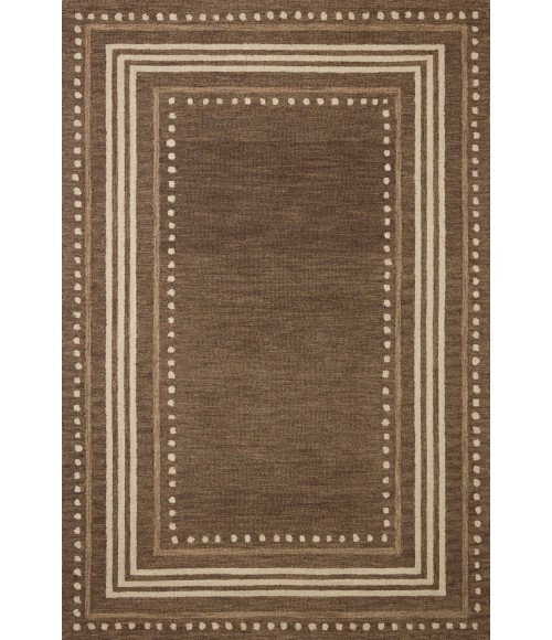 Chris Loves Julia x Loloi Alfie Bark / Natural ALF-02 2ft.-6in. X 9ft.-9in. Rect. Rug