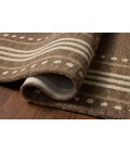 Chris Loves Julia x Loloi Alfie Bark / Natural ALF-02 2ft.-6in. X 9ft.-9in. Rect. Rug