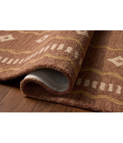 Chris Loves Julia x Loloi Alfie Clay / Spice ALF-03 3ft.-6in. X 5ft.-6in. Rect. Rug