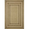 Chris Loves Julia x Loloi Alfie Green / Natural ALF-04 3ft.-6in. X 5ft.-6in. Rect. Rug