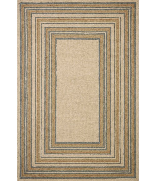 Chris Loves Julia x Loloi Alfie Natural / Multi ALF-05 8ft.-6in. X 11ft.-6in. Rect. Rug