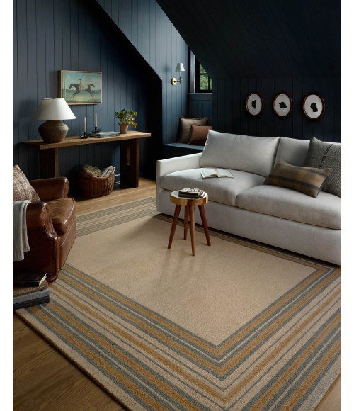 Chris Loves Julia x Loloi Alfie Natural / Multi ALF-05 8ft.-6in. X 11ft.-6in. Rect. Rug
