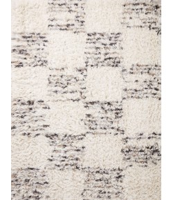 Angela Rose x Loloi Amira Ivory / Granite AMI-01 18 in. X 18 in. Sample Rug
