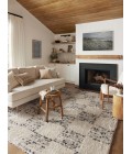 Angela Rose x Loloi Amira Ivory / Granite AMI-01 18 in. X 18 in. Sample Rug