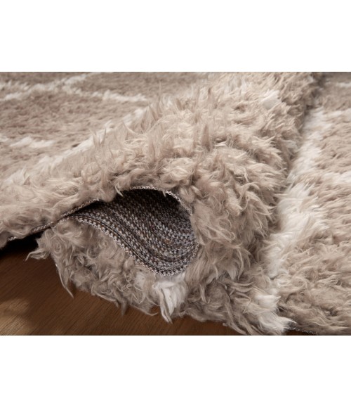 Angela Rose x Loloi Amira Khaki / Ivory AMI-04 2 ft. 3 in. X 4 ft. Rectangle Rug