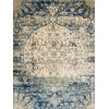 Loloi Anastasia AF-06 BLUE / IVORY Area Rug 5 ft. 3 in. X 5 ft. 3 in. Round