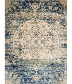 Loloi Anastasia AF-06 BLUE / IVORY Area Rug 13 ft. X 18 ft. Rectangle