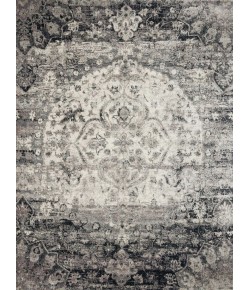 Loloi Anastasia AF-06 INK / IVORY Area Rug 6 ft. 7 in. X 9 ft. 2 in. Rectangle