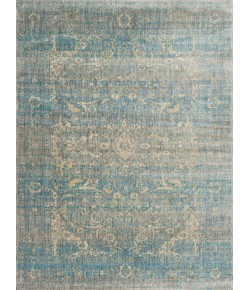 Loloi Anastasia AF-10 LT. BLUE / MIST Area Rug 9 ft. 6 X 9 ft. 6 Round