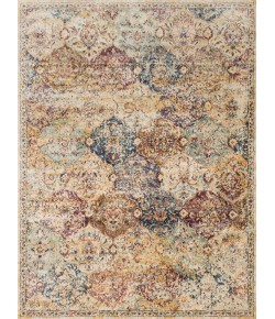 Loloi Anastasia AF-12 IVORY / MULTI Area Rug 9 ft. 6 X 9 ft. 6 Round